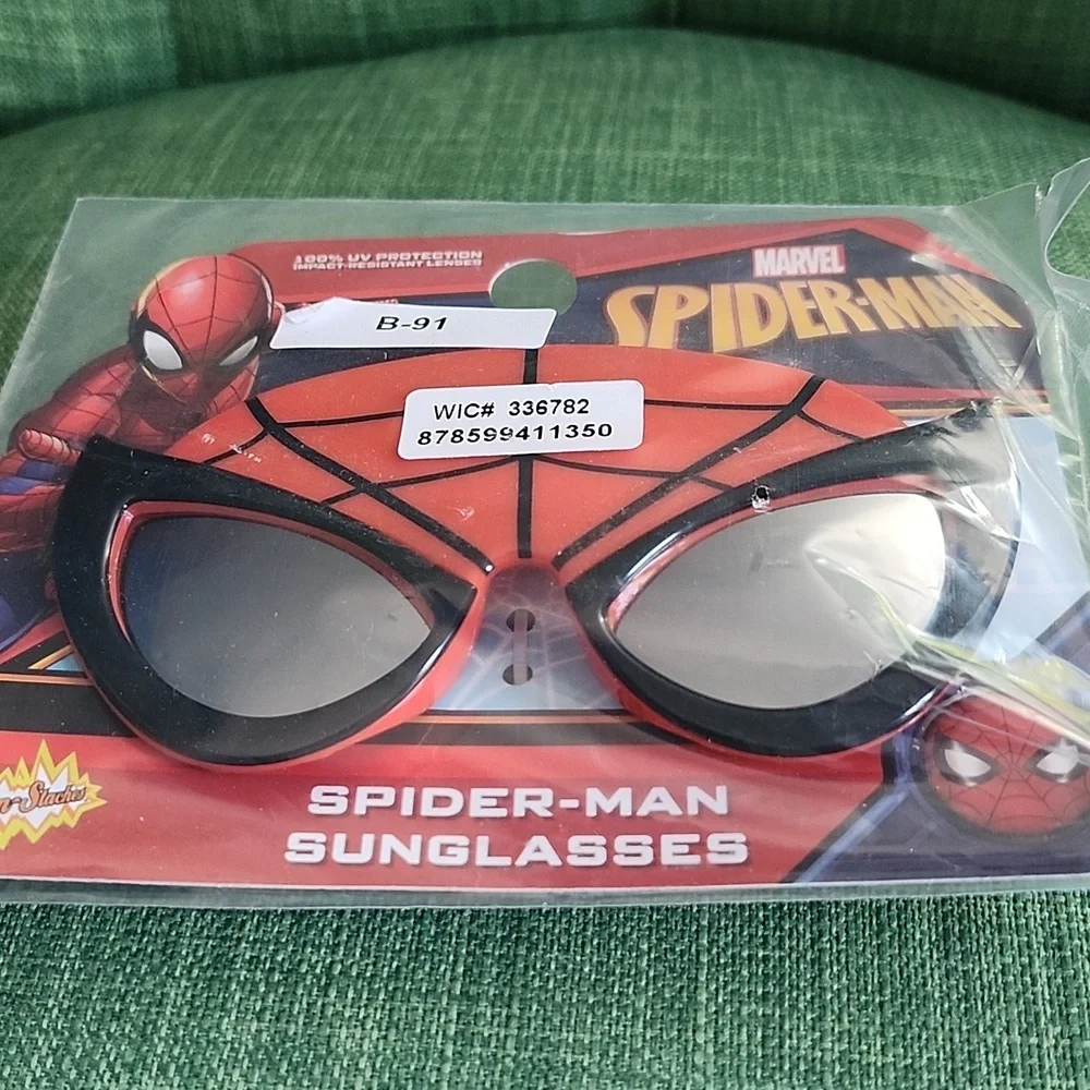 Marvel Spider-Man Red and Black Sunglasses